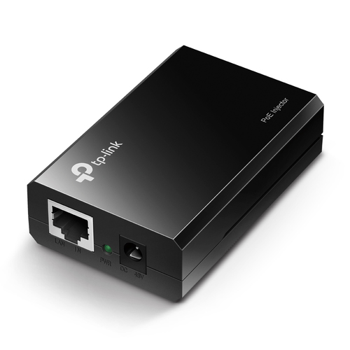 Inyector Power PoE, TP-Link TL-POE150S, Hasta 100m, (transmite Datos y Poder en 1 Cable de Red)