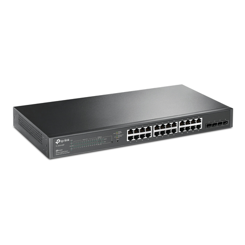 Switch TP-Link Jetstream TL-SG2428P Gestionado, L2/l2+, Cantidad de Puertos 24, Puertos 24, (PoE +) 24, Gigabit Ethernet (10/100/1000), 56 Gbit/s, Https, Snmp, SNMPV2, SNMPV3, Ssh, SSH-2, Ssl/tls, ...