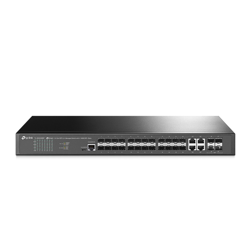 Switch TP-Link Jetstream TL-SG3428XF Gestionado, L2+, RJ-45 0, No, 1U, Negro