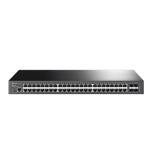 Switch TP-Link Jetstream TL-SG3452X Gestionado, L2+, Cantidad de Puertos 48, Gigabit Ethernet (10/100/1000), 176 Gbit/s, 1U, Negro