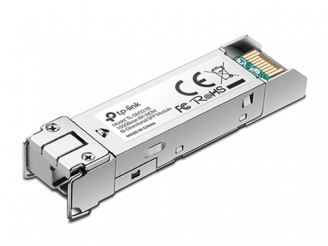 Conversor de Medios TP-Link TL-SM321B Tipo Fibra Optica, Interfaz SFP, Tasa de Transferencia (max) 1250 Mbit/s, Fibra Multi-modo No, Distancia Max. 10000 m