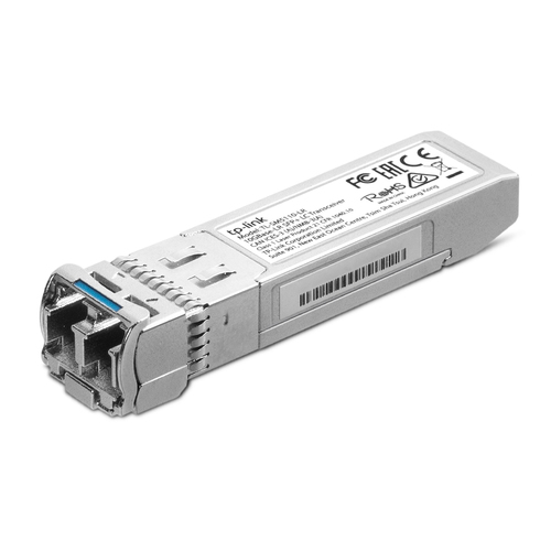 Conversor de Medios TP-Link TL-SM5110-LR Tipo Fibra óptica, Interfaz Sfp+, Tasa de Transferencia (máx) 10000 Mbit/s, Fibra Multi-modo No, Certificación Fcc, Ce, Distancia Max. 10000 m