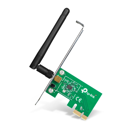 Adaptador TP-Link 150Mbps Inalambrico, PCI Express, 150 Mbit/s