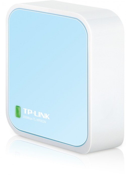 Nano Router Inalambrico TP-Link TL-WR802N, 300Mbps, 802.11n, Puerto USB Para Carga, Soporta Modo Cliente Ap, Bridge y Repetidor