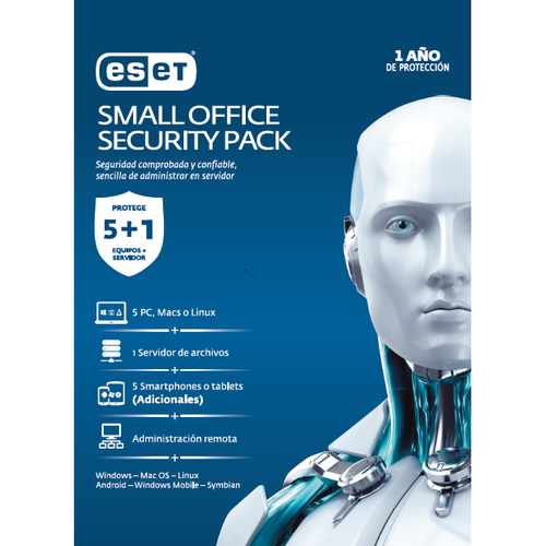 Eset Small Office Security Pack, 5 Pcs 1 Año TMESET-066