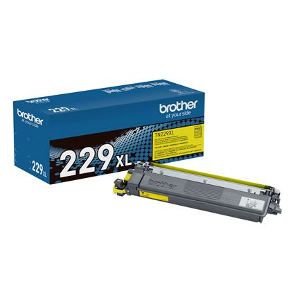 Tóner Brother TN-229XLY Original, Amarillo, Alto Rendimiento (xl)