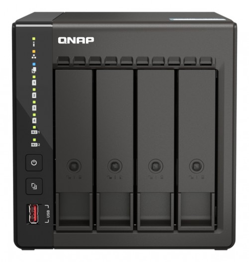 NAS Qnap TS-453E J6412, 2 GHz, 0 TB