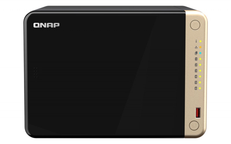 NAS Qnap TS-664 N5095, 2 GHz, 0 TB, Bahías 6
