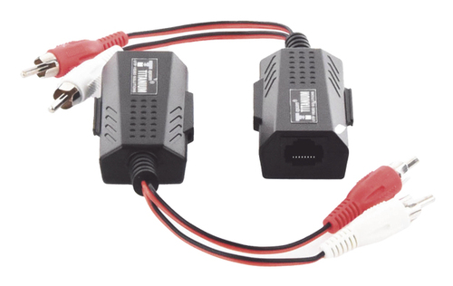Extensor Epcom TT2001A Transmisor y Receptor AV, Hasta 800 m, Negro
