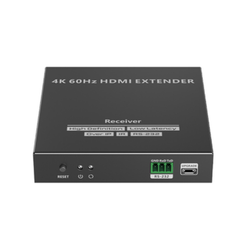 Extensor Epcom TT582-RX Receptor AV, 3840 x 2160, Hasta 150 m, Negro