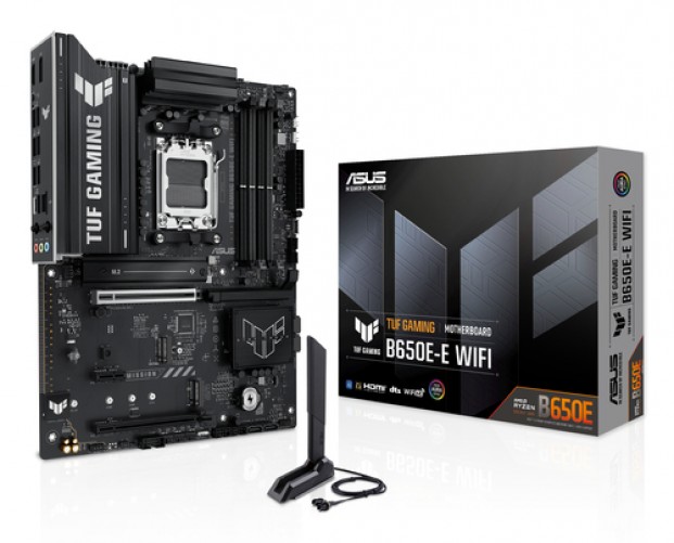 Tarjeta Madre Asus Tuf Gaming B650E-E WiFi Socket AM5, 4 DDR5-SDRAM, WiFi