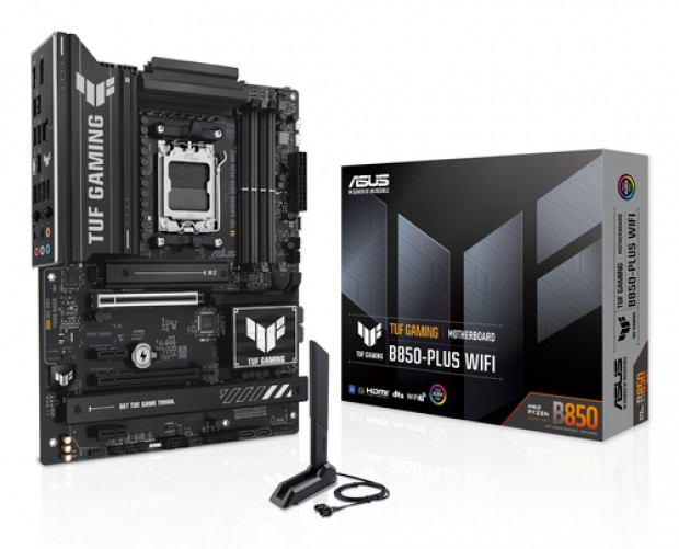 Tarjeta Madre Asus Tuf Gaming B850-PLUS WiFi, ATX, Socket Am5,4xddr5, HDMI/DP, PCIe 5.0, Wi-fi 7