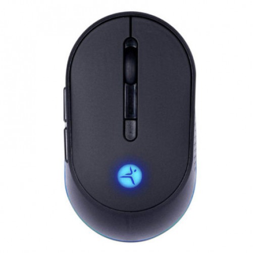 Mouse Techzone TZACMOI24 óptico, 7 Botones, 3200 dpi, Rf Inalámbrico + Bluetooth, 10 m, Negro