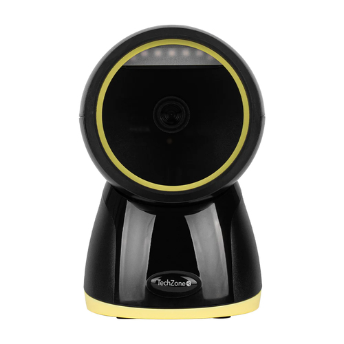 Lector de Codigo de Barras Techzone TZBESC7330 Tipo De Escaneo 1D/2D, Sensor Cmos, Alámbrico, Interfaz USB, Color Negro