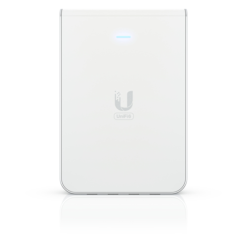 Access Point Ubiquiti Unifi 6 In-wall 4800 Mbit/s, 2.4 GHz, 5 GHz, PoE, Blanco