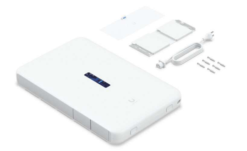 Unidad Optica Ubiquiti Dream Wall, Blanco, Metal, Montaje en Pared, Corriente, Si, Interno, 6 Dbi