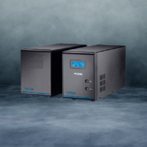 No Break Vica Upteam 3000 3 kVA / 1800 W, Entrada 127 V, 4 Salidas AC, Negro