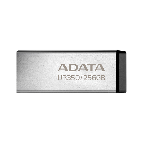 Memoria USB Adata UR350 256 GB USB Tipo A, 3.2 Gen 1 (3.1 Gen 1), Color Negro, Plata