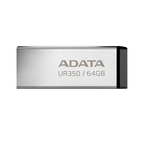 Memoria USB Adata UR350 64 GB USB Tipo A, 3.2 Gen 1 (3.1 Gen 1), Color Negro