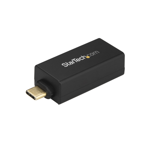 Tarjetas de Red Startech.com USB Tipo C, RJ-45 1, 5000 Mbit/s, Alámbrico, Negro