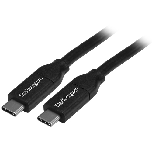 Cable USB Startech.com USB C a USB C, 480 Mbit/s, Negro