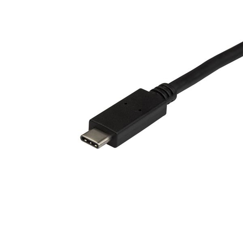 Cable USB Startech.com USB A a USB C, 10000 Mbit/s, Negro