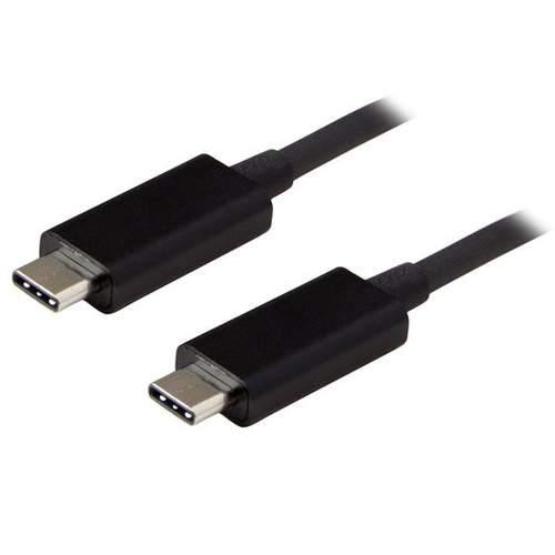 Cable USB Startech.com Cable de 1m USB 3.1 Type-c USB C a USB C, 10000 Mbit/s, Negro