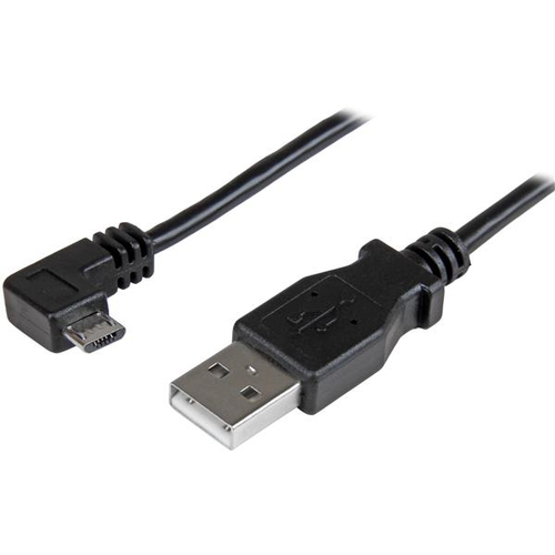 Cable USB Startech.com USB A a Micro-USB A, 480 Mbit/s, Negro