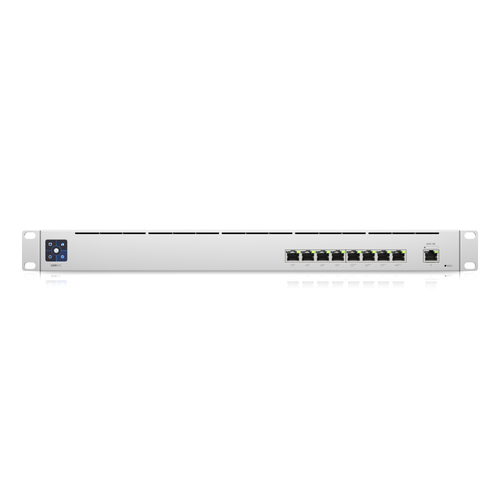 Switch Ubiquiti Mission Critical RJ-45 9, Gigabit Ethernet (10/100/1000), (PoE +) 4, 4 PoE, 1U