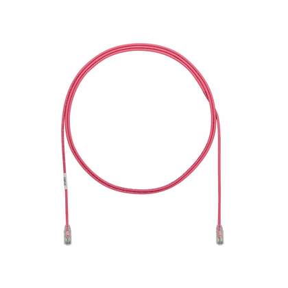 Patchcord Panduit Cat6, 7ft Cat6, 2.1 m, U/UTP (UTP), Rosa