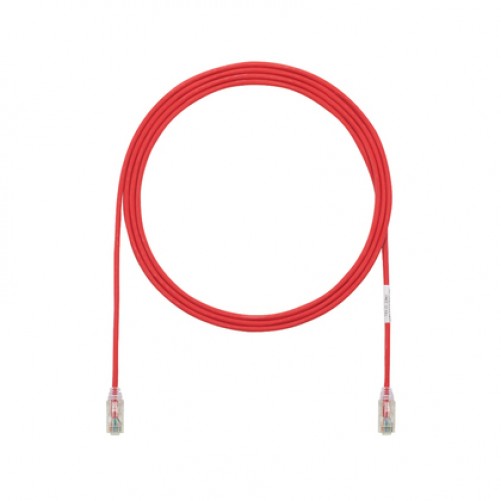 Patchcord Panduit Cat6, UTP, 7ft Cat6, 2.1 m, U/UTP (UTP), Rojo