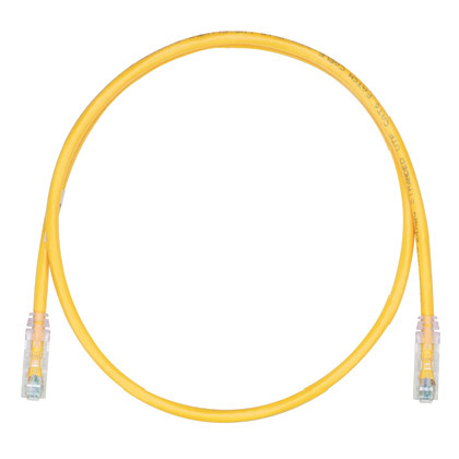 Patchcord Panduit UTPSP1YLY Cat6, 0.3 m, U/UTP (UTP), Amarillo