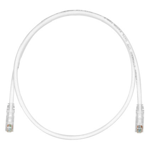 Patchcord Panduit Cat6 UTP 5ft Cat6, 1.52 m, U/UTP (UTP), Blanco