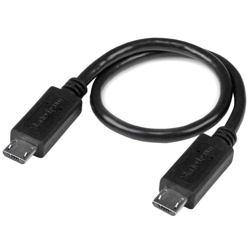 Cable USB Startech.com Micro-USB B a Micro-USB B, Negro