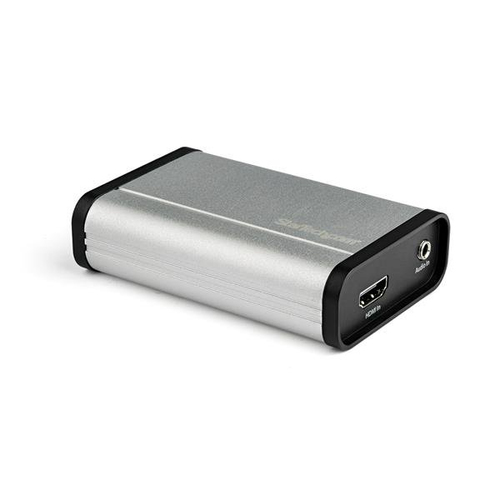 Capturadora de Vídeo Startech.com Interfaz USB 3.2 Gen 1 (3.1 Gen 1), Color Negro, Plata