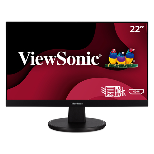 Monitor Viewsonic VA2247-MH LED, 22", Full HD, Mva, 75 Hz, 5 ms, Freesync, Negro