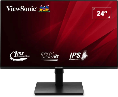 Monitor Viewsonic VA2448-MHJ LCD, 24", Full HD, IPS, 120 Hz, 1 ms, Negro