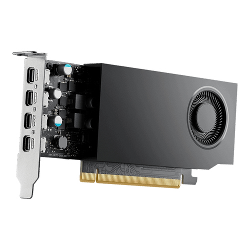 Tarjeta de Video Pny Nvidia Rtx A400, 4 GB, 64 Bit, GDDR6, PCI Express X8 4.0, 4XDP