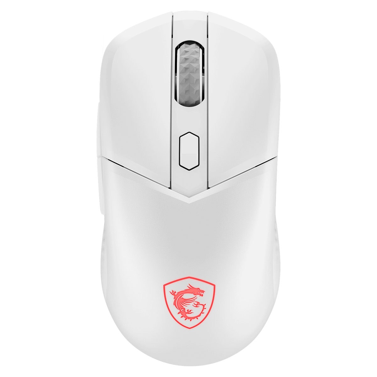 Mouse Optico MSI Versa 300, 6 Botones, 8000 dpi, Rf Wireless, Bluetooth, Blanco