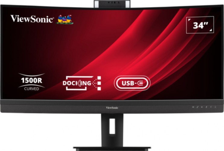 Monitor Viewsonic VG3457CV LED, 34", Ultrawide Quad HD, VA, 100 Hz, 5 ms, Negro