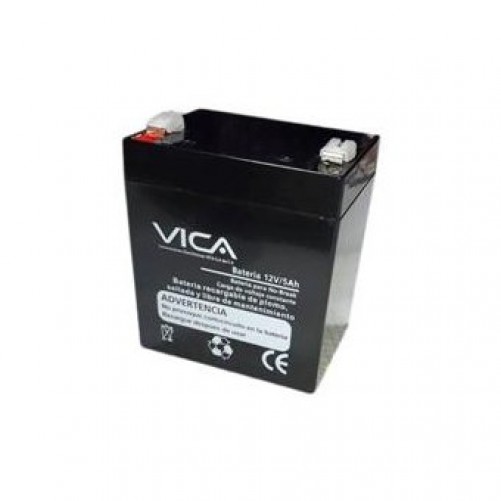 Bateria para UPS Vica 12V-5AH 12 V, 5 Ah, Negro