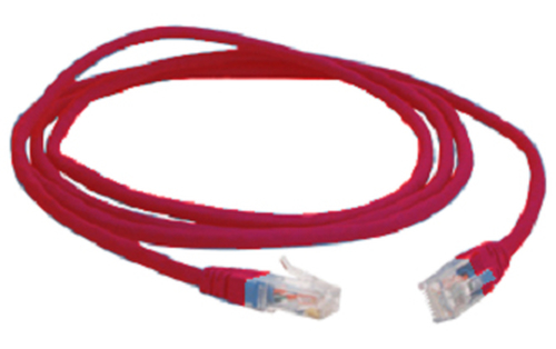 Patchcord 3m VOL-5EUP-L3-R Cat5e, 3 m, U/UTP (UTP), Rojo