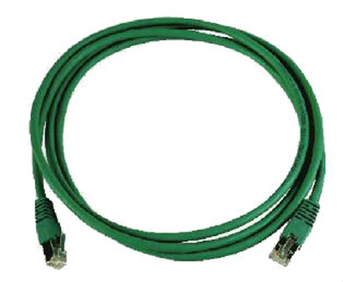 Patchcord 3m 2m RJ-45 CAT.6 Cat6, 2 m, F/UTP (FTP), Verde
