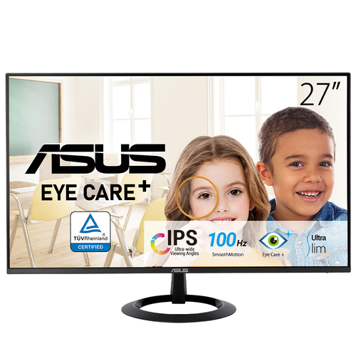 Monitor Asus VZ27EHF LCD 27", IPS, 1920x1080 Full HD, 100Hz, 1ms, HDMI, Negro