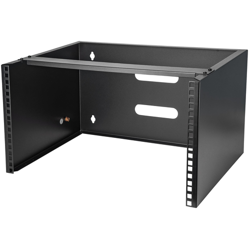 Soporte Montaje en Pared Startech de 6U 12in Profundidad Rack Horizontal para Patch Panel Parcheo (WALLMOUNT6)