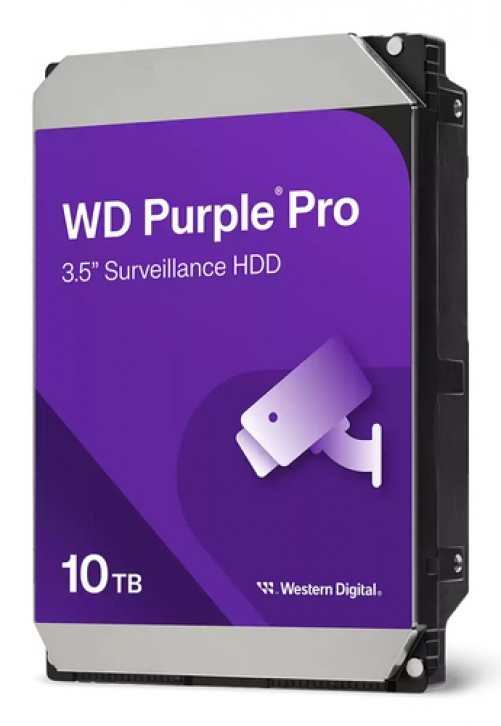 Disco Duro Western Digital Purple Pro 3.5" 10TB, Serial Ata III, 7200 rpm, Cache 512 MB
