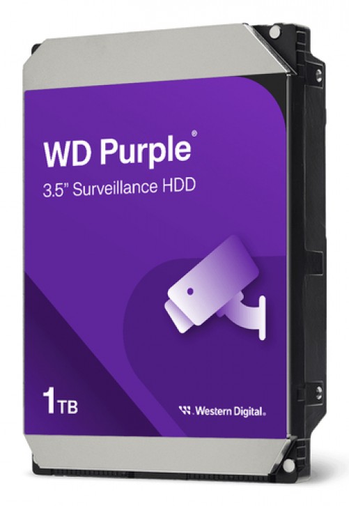 Disco Duro Western Digital Purple 1TB, SATA III, 6 Gbit/s, 3.5", Videovigilancia