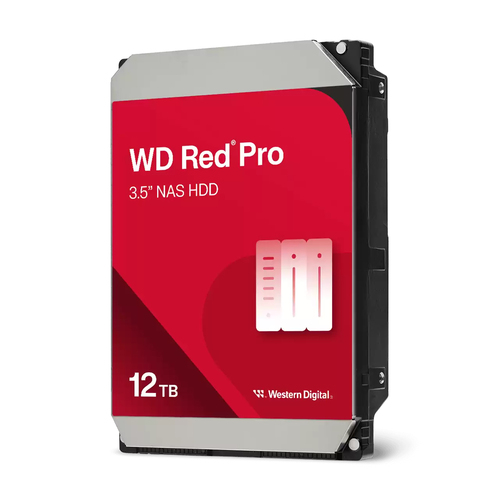 Disco Duro Western Digital Red Pro Red Pro 3.5", 12 TB, Serial Ata III, 7200 rpm, Cache 512 MB