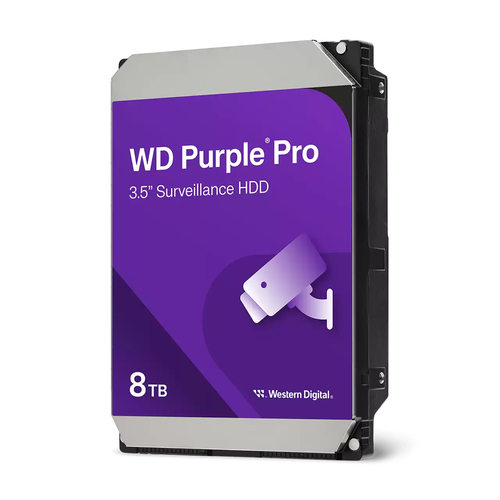 Disco Duro Western Digital Purple 3.5" 8TB, SATA III, 6 Gbit/s, 7200rpm