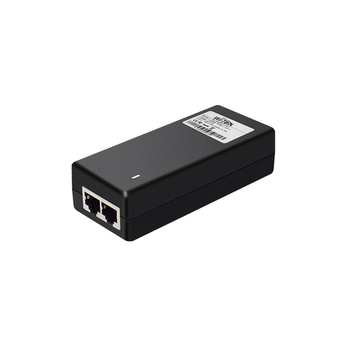 Adaptador PoE Wi-tek WI-POE51-48V 48 V, 10,1000 Mbit/s, IEEE 802.3af, IEEE 802.3at, 2RJ-45